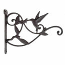 Hanging Plant Hook Hummingbird Cast Iron Decorative Flower Basket Wall HangiB8F1