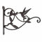 Hanging Plant Hook Hummingbird Cast Iron Decorative Flower Basket Wall HangiB8F1