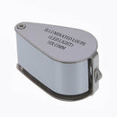 21mm Jewelers Eye Loups Tattoo Magnifier Magnifying Glass with 2 LED 30X J9V7