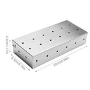 urable Meat Smoking Smoker Box for BBQ Wood Chips & Grill Thermometer