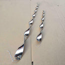 8pcs Bird Repellent Wind Twisting Scare Rod Reflective Ornamental Deterren CCF