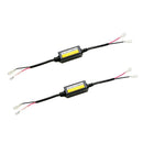 2 Pieces H1 H3 A0 LED Headlight Decoder Flash Error Warning Canceler