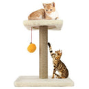 Pet Cat Tree Rope Swing Ball Scratching Post Climbing Frame Diy Assembled I