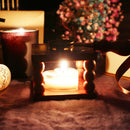 Retro Sealing Wax Furnace Stove Pot Wood Handle Sealing Wax Spoon for Wax S