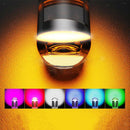 12Pieces 194 T10 DC12V LED Bulb Wedge License Plate Light for Motorbike Blue