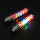 2X 5 LED Lamp Flash Tyre Wheel Valve Cap Light For Car Bike Bicycle MTB New
