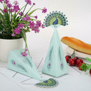 5pcs Peafowl Shape Favor Candy Bag Wedding Favors Gift Box Party Supplies