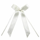 car decoration wedding bow tie wedding decoration 25 pcs White