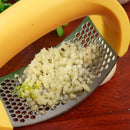 Stainless Steel Manual Garlic Press Crusher Squeezer Masher Mincer Kitchen Tool