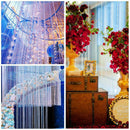 Acrylic Crystal Garland Strand Chain Hanging Diamond Bead/tree Decor