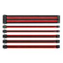 Power Extension Cable Kit ATX 4+4Pin EPS 8Pin PCI-e 6Pin PCI-e (Black+Red)
