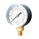 Radial Pressure Gauge for Air Oil Water TS-Y508 0-60psi 0-4bar 1/8BSPT Kit