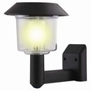 New LED SOLAR POWERED WALL LANTERNS WALL LIGHT LAMP OUTDOOR GARDEN FENCE DOOR LI