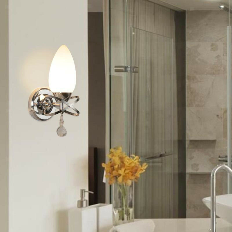 House Simple LED Wall Lamps Lampshade Staircase Bedside Wall Sconces Decor