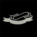 Party Ribbon framed Metal Cutting Dies For Scrapbooking Card Craft Decor Pip SP