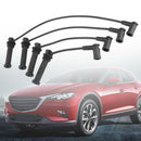 4pcs/set Car Spark Plug Ignition Leads Wires L813-18-140 for Mazda 6 Mazda MPV