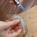 2pcs Multi-purpose Shrimp Line Shears Stainless Steel Food Scissors ShrimpB Ew