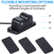 2in1 120Ã‚Âº Car Reverse Parking Radar Sensor w/Rear View Backup Camera Kit DC 123C