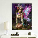 5D DIY Full Drill Diamond Painting Butterfly Fairy Cross Stitch Embroidery