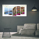 5pcs 5D DIY Full Drill Diamond Painting Seaside Cross Stitch Kit Home Decor