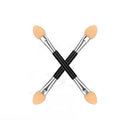 12Pcs Double-end Eye Shadow Eyeliner Brush Sponge Applicator Tool Makeup Hotsale