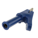Electric Alligator Clip Connector For Multimeter Volt Cuttent Tester Blue