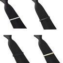 4Pcs Tie Clips for Men Tie Bar Clip Set for Regular Ties Necktie Wedding Bu H9Z3