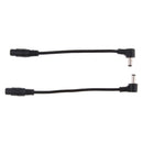 2 x DC Power 5.5x2.1mm Female To 5.5mmx2.5mm Male Adapter Cable Right Angle
