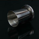 Big Stainless Steel Travel Portable Retractable Metal Wine Folding Cup