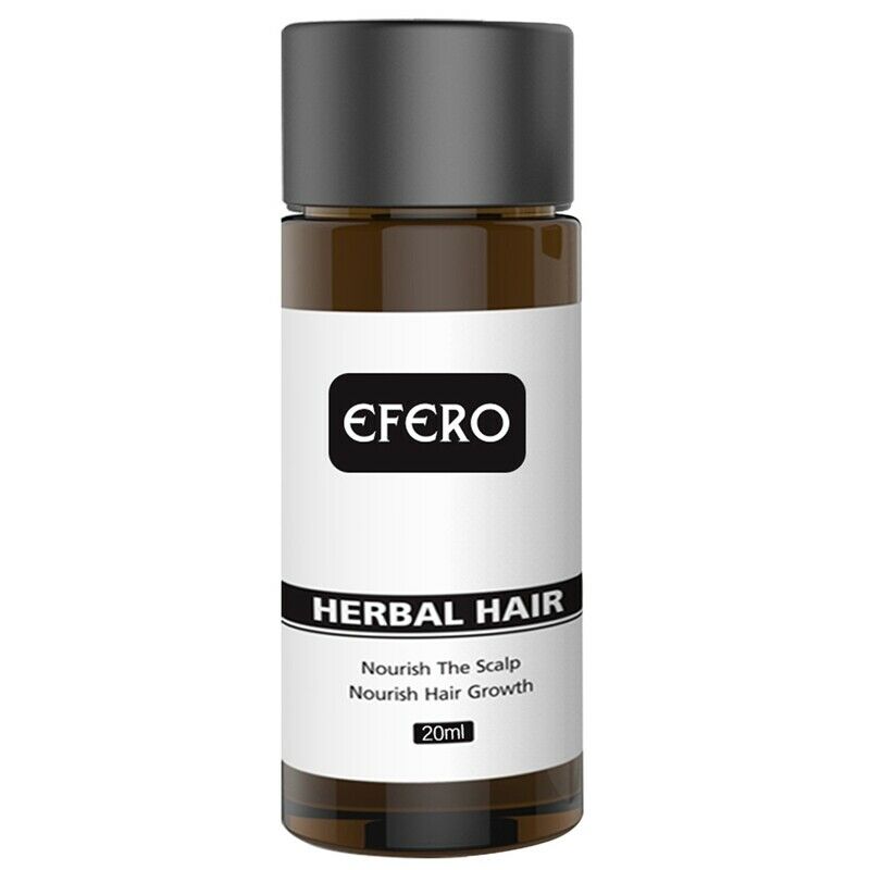 Efero Hair Growth Serum Oil Natural Essence Beard Growth Serum Faster Grow  K3U1