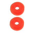 2 Pieces 2.4mm Square String Trimmer Line Brushcutter Strimmer Replacement