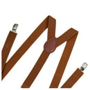 Unisex Clip on Suspender Elastic Y-Shape Back Formal Adjustable Braces, BrowU2V1