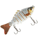 10cm / 4 "15.5g Bionic realistic Hard Multi-segments bait for sun-fish Bass