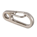Aluminum Alloy Key Chain Ring Key Fob with Mini Spring EDCGEAR Buckle Clip  Y8I6