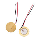 12pcs Piezoelectric Piezos Amplifiers Discs Leads For Cigar Box Guitar Pickup