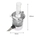 1Pair Universal 6500K 8000LM H4 LED COB Car Auto Headlight Head Lamp Bulbs