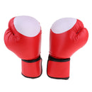 Boxing Gloves Protective Training Gear for Muay Thai/MMA/Kickboxing  Red