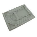 Flocked Beading Board Bracelet Design Tray Jewellery Making DIY Craft Tool
