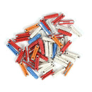 50pcs European Classic Car Fuse Kit 5A 8A 16A 25A Torpedo Automotive Fuse