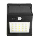 26Led Solar Wall Light Sensor Outdoor Solar Wall Light PIR Motion Sensor So F3U9