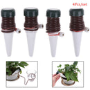 4PCS Plant Self Watering Stakes Automatic Drip Spikes Irrigation System GardFT