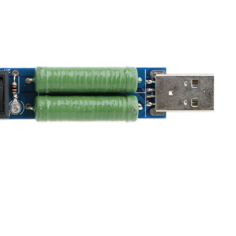 Discharge Interface Load Resistor USB with Switch 3A 1A USB Power Adapter