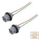 2Pcs 7440 T20 Female Brake Turn Signal Bulb holder Socket adapter Wiring Harn OZ