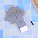 Trx4 stainless steel chassis armor protection skid plate for 1/10 rc crawler 3C