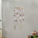 Colorful Hair Balls Wind Chimes Decor Kid Children Room Party Pendant Props