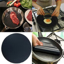 1PC Round Non-stick Baking Mat Round Pan Pad BBQ Cooking Mat Fry Liner Sheet Hn