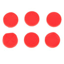 6 x Joystick Caps Thumb Grips Cover for Nintendo Switch Poke Ball Plus Red