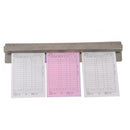 16" paper rail ticket tab grabber bar cafe order holder bar bill letter grip