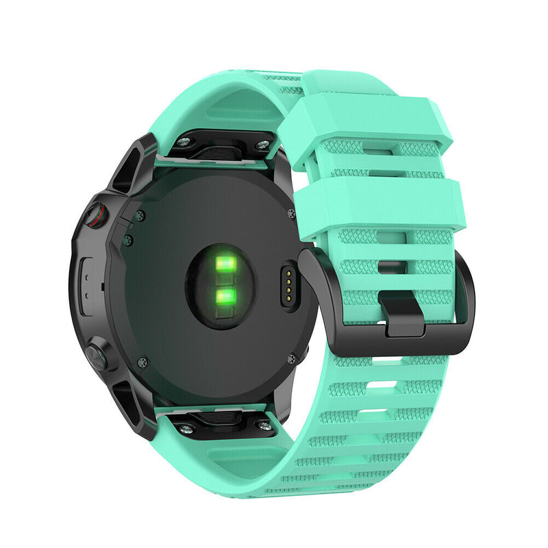 Band Silicone Strap Replacement for Garmin Fenix 6X 6X Pro 5X 5X Plus 3 HR 26mm