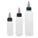 60 Empty Squeeze Bottle Applicator Dressings Oil Condiments Dispenser Art Crafts
